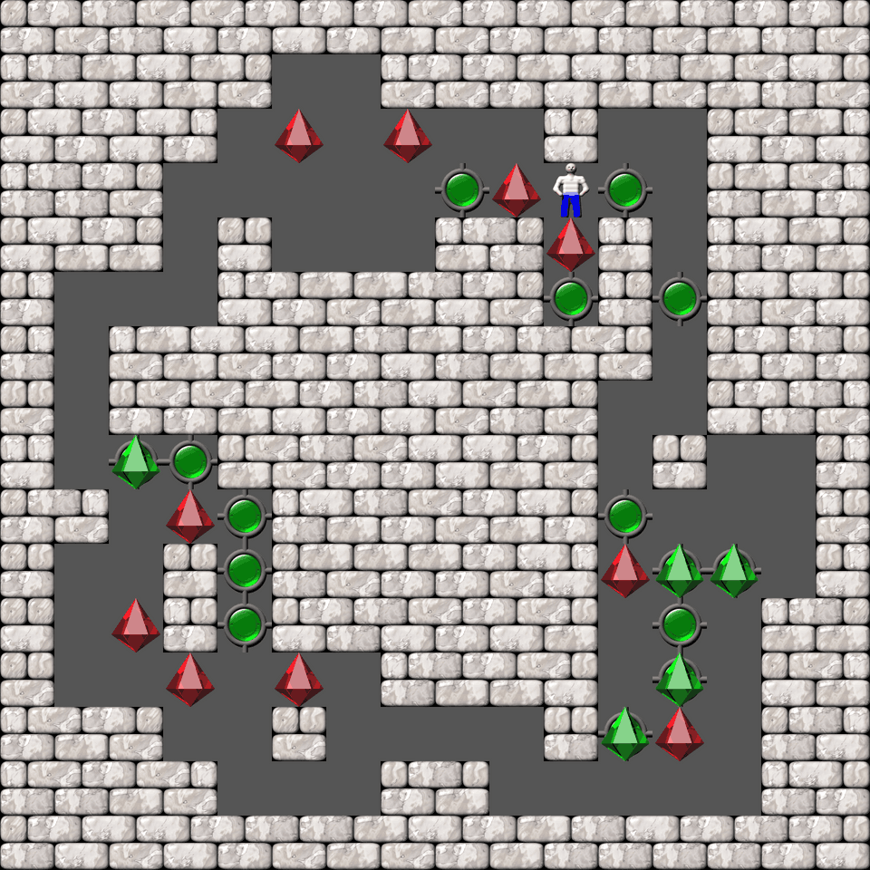 Sokoban Bugs1005 collections level 818